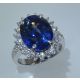 Blue Oval Cut Ceylon Sapphire