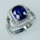 Custom Blue sapphire 