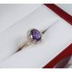 Purple Ceylon Sapphire 2.75 Ct Ring