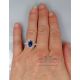Blue sapphire ring for men 