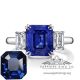 Royal Blue Sapphire ring 