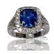 blue Sapphire Ring for wedding 
