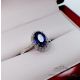 blue Ceylon Sapphire Ring