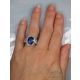 Ceylon Natural sapphire ring 