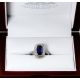 1.75 ct blue sapphire ring