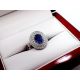 blue sapphire ring 8.80 grams