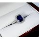 6.90 gm blue sapphire ring 