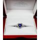 2.24 ct  natural sapphire ring 