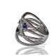 blue sapphires and diamonds band 