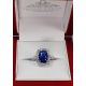 Blue Sapphire wedding Ring