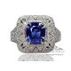 Blue-Ceylon-Sapphire-and-diamonds-Engagement-Ring 