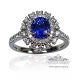 Oval cut Sapphire Ring