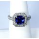 6.10 grams blue sapphire ring 