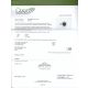 5.07 ct Untreated Sapphire gesner certificate 