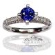 14kt-White-Gold-blue-Round-cut-sapphire-and-diamonds-ring
