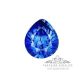 Natural Ceylon Pear Cut Sapphire, 1.63 ct GIA Certified 