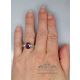  pink Sapphire Engagement Ring size 