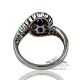 Royal-Blue-Sapphire-1.64Ct-and-diamonds-18kt-white-gold-ring-for-wedding