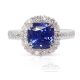 color change sapphire engagement ring