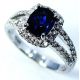 blue natural sapphire 