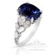 blue sapphire and diamond ring for sale