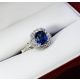 ring of blue sapphire 