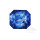 GIA Certified Untreated Sapphire, 3.35 ct Emerald Cut Blue Ceylon Sapphire