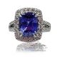Violetish Blue color change sapphire 