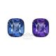 Unheated Color Change Cushion Cut Sapphire, 2.16 ct GIA Certified 