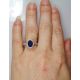 royal blue Ceylon sapphire 