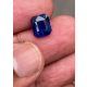 Natural Blue Sapphire, 4.22 ct Octagonal Cut Madagascar GIA Origin Report