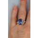 light blue sapphire ring 
