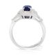 Natural Emerald Cut Sapphire Ring, 1.46 ct Platinum 950 GIA Certified