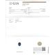 Gia certificate for Blue sapphire 