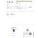 GIA of 4.09 ct Platinum 