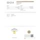 GIA Certified  for 3.60 ct Untreated yellow sapphire 