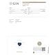 Heart Cut Sapphire, 1.27 ct  Natural Ceylon Sapphire GIA Certified 