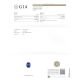 Custom Order, 18kt White Gold Sapphire & Diamond Earrings GIA Certified