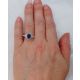 Natural Emerald Cut Sapphire Ring, 1.46 ct Platinum 950 GIA Certified