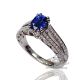 Blue Sapphire GIA Certified ring