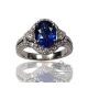 blue Ceylon ring 