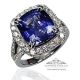 light purple sapphire ring 