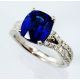 Vivid blue sapphire