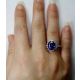 Violetish sapphire  ring 