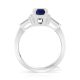 Platinum Natural Sapphire Ring, 1.68 ct GIA Certified 