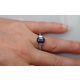 Blue sapphire ring male finger size 