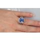 blue sapphire and diamond ring for husband
