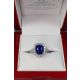 vivid royal blue sapphire grs certificate