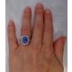 blue sapphire and diamond wedding ring