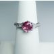 Pink-sapphire- Round -cutting-ring 